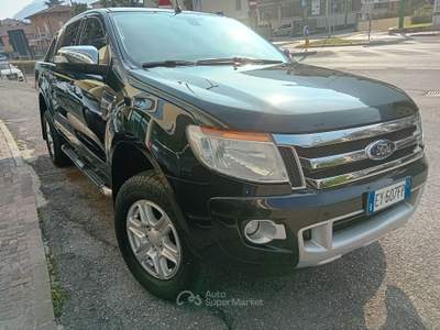 Ford Ranger Ranger VI 2012 2.2 tdci double cab Limited auto Nero usata Gardone Val Trompia
