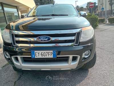 Ford Ranger Ranger VI 2012 2.2 tdci double cab Limited auto Nero usata Gardone Val Trompia