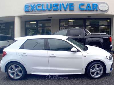 Audi A1 A1 Sportback 30 1.0 tfsi S Line Edition 116cv Bianco usata Gardone Val Trompia