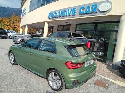 Audi A1 A1 Sportback 30 1.0 tfsi S Line Edition 116cv Verde usata Gardone Val Trompia