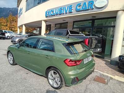 Audi A1 A1 Sportback 30 1.0 tfsi S Line Edition 116cv Verde usata Gardone Val Trompia