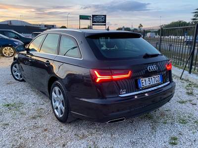 Audi A6 Avant 2.0 TDI 190 CV ultra S LINE S tronic Business Plus STATION WAGON UNICO PROPIETARIO NAVY PELLE LED Grigio usata Corato