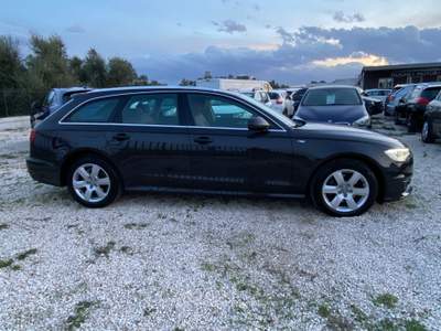 Audi A6 Avant 2.0 TDI 190 CV ultra S LINE S tronic Business Plus STATION WAGON UNICO PROPIETARIO NAVY PELLE LED Grigio usata Corato
