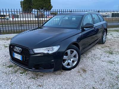 Audi A6 Avant 2.0 TDI 190 CV ultra S LINE S tronic Business Plus STATION WAGON UNICO PROPIETARIO NAVY PELLE LED Grigio usata Corato