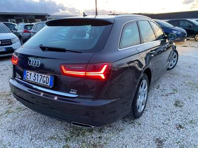 Audi A6 Avant 2.0 TDI 190 CV ultra S LINE S tronic Business Plus STATION WAGON UNICO PROPIETARIO NAVY PELLE LED Grigio usata Corato