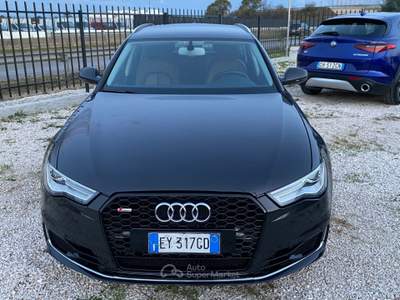 Audi A6 Avant 2.0 TDI 190 CV ultra S LINE S tronic Business Plus STATION WAGON UNICO PROPIETARIO NAVY PELLE LED Grigio usata Corato