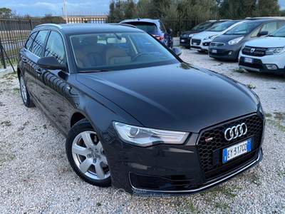Audi A6 Avant 2.0 TDI 190 CV ultra S LINE S tronic Business Plus STATION WAGON UNICO PROPIETARIO NAVY PELLE LED Grigio usata Corato