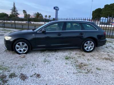 Audi A6 Avant 2.0 TDI 190 CV ultra S LINE S tronic Business Plus STATION WAGON UNICO PROPIETARIO NAVY PELLE LED Grigio usata Corato