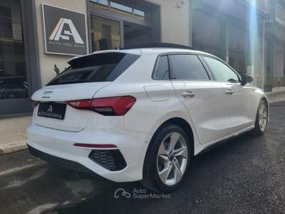 Audi A3 TDI 150 CV S-LINE AUTOM.+TETTO.... Bianco usata Sava