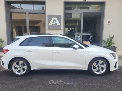 Audi A3 TDI 150 CV S-LINE AUTOM.+TETTO.... Bianco usata Sava