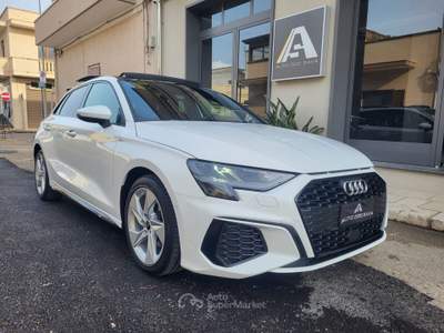 Audi A3 TDI 150 CV S-LINE AUTOM.+TETTO.... Bianco usata Sava