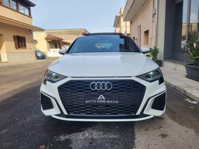 Audi A3 TDI 150 CV S-LINE AUTOM.+TETTO.... Bianco usata Sava