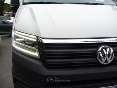 Volkswagen Crafter 35 2.0 TDI 140CV PL Cassonato Bus CASSONE FISSO Bianco usata Tolentino