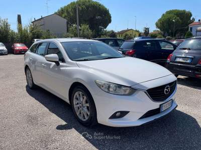 Mazda 6 6 III Wagon Wagon 2.2 Evolve 150cv 6mt Bianco usata Ravenna