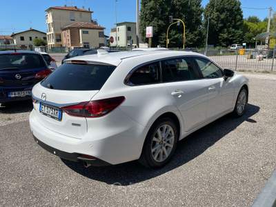 Mazda 6 6 III Wagon Wagon 2.2 Evolve 150cv 6mt Bianco usata Ravenna