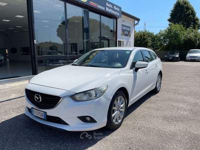 Mazda 6 6 III Wagon Wagon 2.2 Evolve 150cv 6mt Bianco usata Ravenna