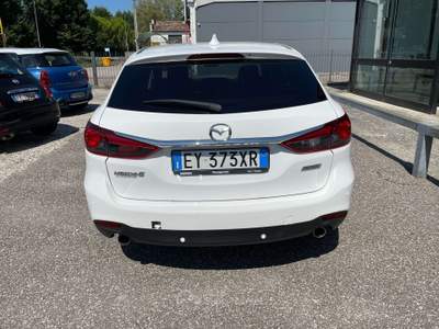Mazda 6 6 III Wagon Wagon 2.2 Evolve 150cv 6mt Bianco usata Ravenna