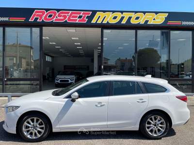 Mazda 6 6 III Wagon Wagon 2.2 Evolve 150cv 6mt Bianco usata Ravenna
