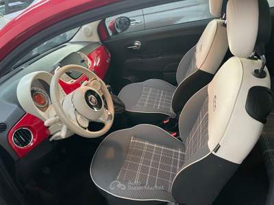 Fiat 500 Lounge Rosso usata Gozzano