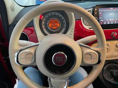 Fiat 500 Lounge Rosso usata Gozzano