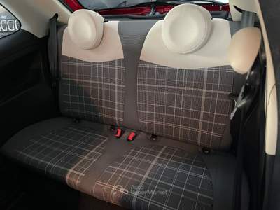 Fiat 500 Lounge Rosso usata Gozzano