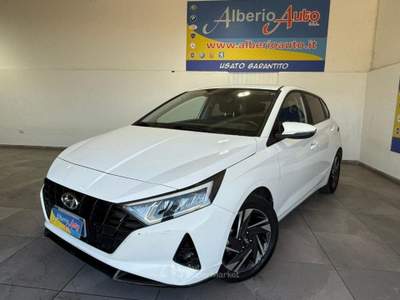 Hyundai i20 1.2 MPI MT GPL Connectline Bianco usata ADRANO