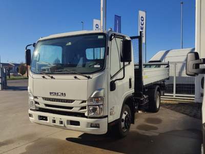 Isuzu M27 ISUZU M27 CABINA LARGA 3000 cc CASSONE RIBALTABILE Bianco usata Quinzano d'Oglio