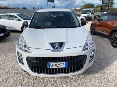 Peugeot 4007 DCS Féline 7 POSTI 4x4 UNICO PROPIETARIO PELLE NAVY RETRO Bianco usata Corato
