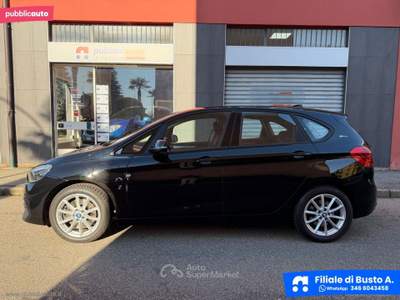 BMW Serie 2 Active Tourer 225xe 225xe Active Tourer iPerf.Advantage aut. Nero usata Busto Arsizio