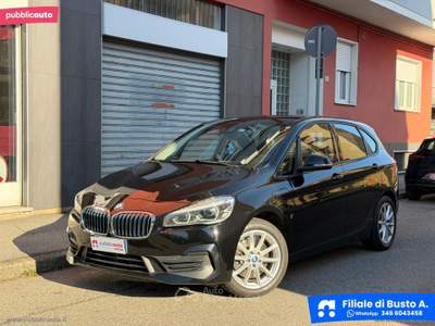 BMW Serie 2 Active Tourer 225xe 225xe Active Tourer iPerf.Advantage aut. Nero usata Busto Arsizio