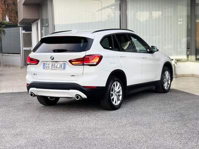 BMW X1 2.0 Diesel 150CV Automatica E6 - 2021 Bianco usata Roma
