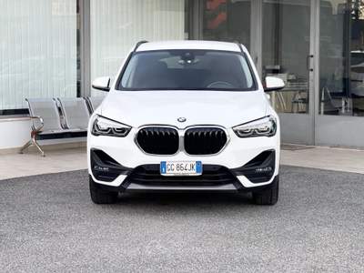 BMW X1 2.0 Diesel 150CV Automatica E6 - 2021 Bianco usata Roma
