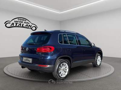 Volkswagen Tiguan TDI 140CV 4motion DSG Sport & Style Blu/Azzurro usata Maniace