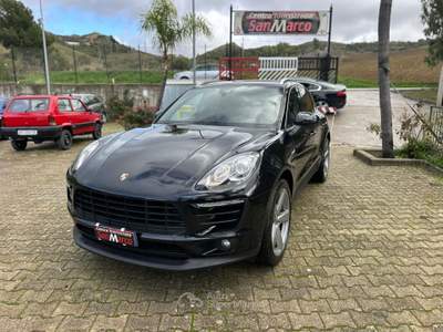 Porsche Macan PORSCHE MACAN S 3.0d 250 CV DIESEL Nero usata Corleone