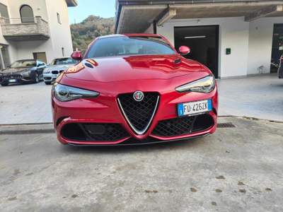 Alfa Romeo Giulia 2.9 V6 Bi-Turbo Quadrifoglio MAN Rosso usata Cappelle sul Tavo