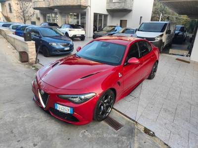 Alfa Romeo Giulia 2.9 V6 Bi-Turbo Quadrifoglio MAN Rosso usata Cappelle sul Tavo
