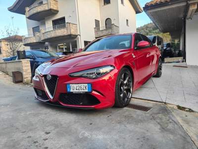 Alfa Romeo Giulia 2.9 V6 Bi-Turbo Quadrifoglio MAN Rosso usata Cappelle sul Tavo