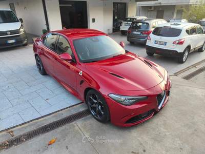Alfa Romeo Giulia 2.9 V6 Bi-Turbo Quadrifoglio MAN Rosso usata Cappelle sul Tavo
