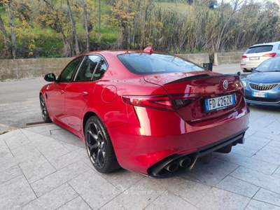 Alfa Romeo Giulia 2.9 V6 Bi-Turbo Quadrifoglio MAN Rosso usata Cappelle sul Tavo