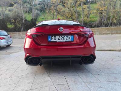 Alfa Romeo Giulia 2.9 V6 Bi-Turbo Quadrifoglio MAN Rosso usata Cappelle sul Tavo