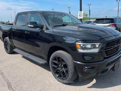 Dodge RAM 1500 5.7 V8 Crew Cab Sport Autocarro N1 Nero usata Pomezia