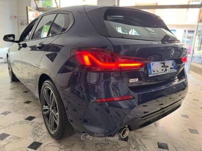 BMW Serie 1 118i 118 I Sport 140cv/pelle/sedili riscaldabili/fari led Blu/Azzurro usata Torino