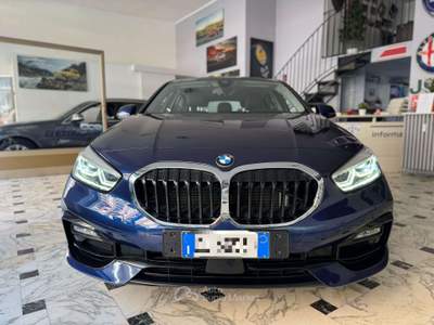 BMW Serie 1 118i 118 I Sport 140cv/pelle/sedili riscaldabili/fari led Blu/Azzurro usata Torino