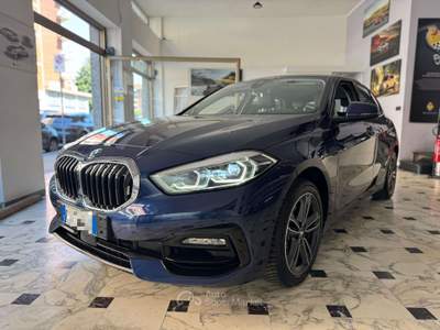 BMW Serie 1 118i 118 I Sport 140cv/pelle/sedili riscaldabili/fari led Blu/Azzurro usata Torino