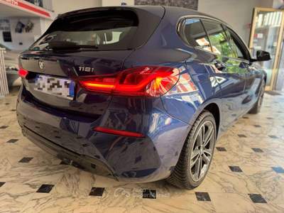 BMW Serie 1 118i 118 I Sport 140cv/pelle/sedili riscaldabili/fari led Blu/Azzurro usata Torino
