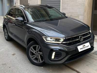 Volkswagen T-Roc DSG R-Line Grigio usata Bari