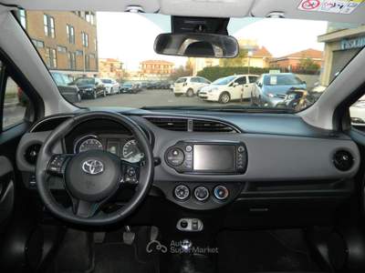 Toyota Yaris 1.0 Benz 72CV 5P E6 - UNIPRO TAGLIANDATA Nero usata Ciampino