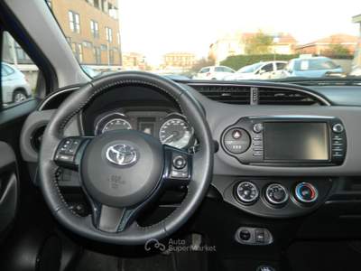 Toyota Yaris 1.0 Benz 72CV 5P E6 - UNIPRO TAGLIANDATA Nero usata Ciampino