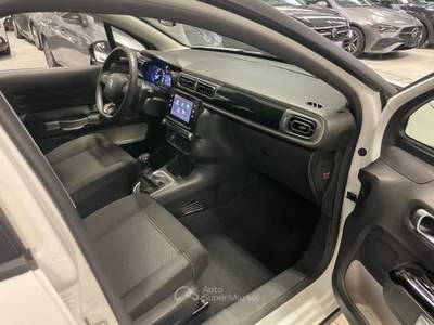 Citroen C3 PureTech 83 S&S Shine+CarPlay+LED-31.100KM Bianco usata Arsago Seprio