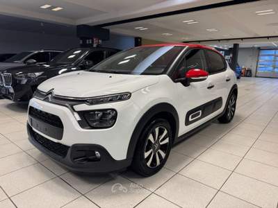 Citroen C3 PureTech 83 S&S Shine+CarPlay+LED-16.500KM Bianco usata Arsago Seprio